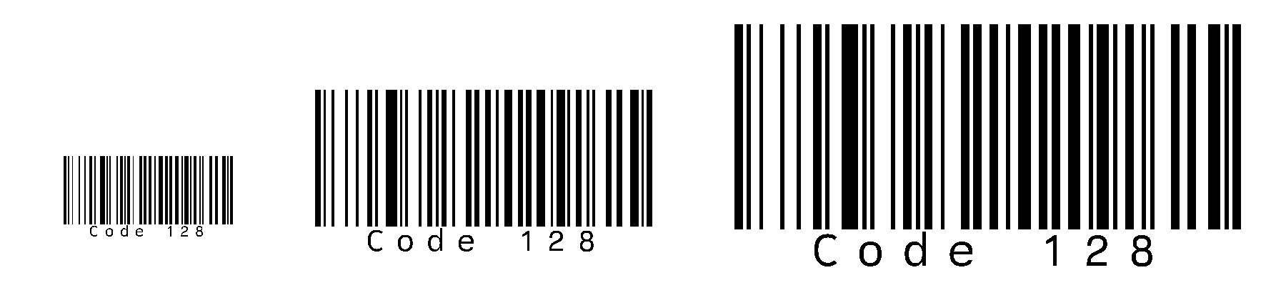 Grandeurs Code 128